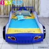 儿童床爱卡斯男孩女孩王子现代简约创意彩绘跑车汽车床卧室家具