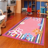特价可定制手工晴纶客厅田园现代地毯卧室满铺可爱卡通儿童床边毯