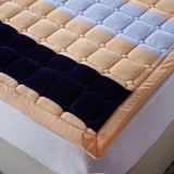 加厚法莱绒保暖榻榻米床垫床褥学生宿舍床垫单人0.9米垫被褥子1.5