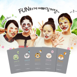 THE FACE SHOP韩国正品动物面具面膜补水保湿熊猫老虎龙代购