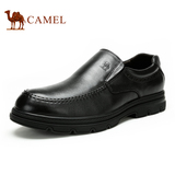 【大码鞋】Camel骆驼男鞋 商务正装皮鞋套脚真皮春季潮流单鞋