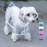 狗狗雨衣泰迪小型犬宠物雨衣贵宾小狗雨衣透明雨衣狗狗衣服夏包邮