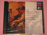 DECCA 4438412 拉赫玛尼诺夫 24首前奏曲 奏鸣曲  阿殊肯纳齐 2CD