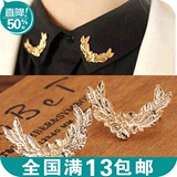 OH0570 韩版衬衫西装领针 韩国立体金属麦穗小胸针 情侣领扣配饰