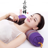 大号圆枕糖果枕颈椎枕荞麦枕护颈枕保健枕长型 枕头枕芯助睡眠