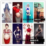 新款韩版 影楼孕妇装2016孕妇写真服装 孕妇写真拍照妈咪摄影衣服