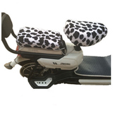 座套踏板车毛绒通用保暖加厚座垫套摩托车电动车坐垫套冬季电瓶车
