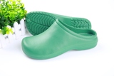 防滑工作鞋包头实验鞋男女款食品鞋手术室拖鞋防护鞋 绿色手术鞋