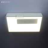 艾尚灯饰现代简约简单平板灯创意艺术灯具书房卧室LED吸顶灯x107