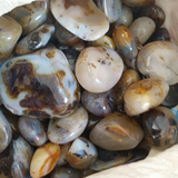 天然海洋玉髓水草玛瑙草花玛瑙原石石料行批发可加工