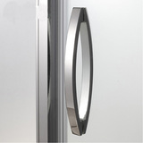 304不锈钢淋浴房拉手孔距440mm现代浴室玻璃移门对装门把手扶手