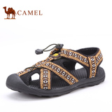 Camel骆驼凉鞋男鞋夏季户外休闲沙滩鞋平底透气凉皮鞋包头凉鞋