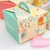 婚庆用品批发结婚喜糖盒子韩式创意纸盒糖果盒宝宝满月卡通喜糖袋