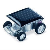 微型小车太阳能小汽车太阳能玩具小车儿童创意DIY玩具新奇特汽车