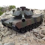 超大型遥控汽车对战可发射越野遥控坦克战车金属坦克模型儿童玩具