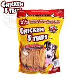 外贸出口CHICKEN STRIPS宠物狗零食奶味烟熏味鸡肉块鸡胸肉1.13KG