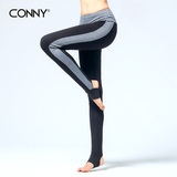 CONNY春夏季新款瑜伽服愈加跑步运动女健身踩脚瑜珈紧身长舞蹈裤