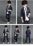 2015新款韩版儿童摄影服装韩式 大小男孩影楼写真服饰 拍照童装