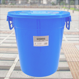 加厚大号圆形塑料桶储蓄水桶食品桶储物桶带盖圆形垃圾桶环卫桶
