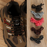 2双包邮 登山鞋带 圆 户外运动休闲 粗绳带点马丁靴鞋带1.2-1.5米