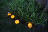 清仓户外装饰灯太阳能石头串灯LED光控草坪灯庭院花园景观灯防水