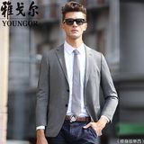 Youngor/雅戈尔秋冬新款男士商务休闲西服 单西装专柜正品棉外套