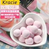日本糖果 嘉娜宝口香糖/kracie 玫瑰糖/香体糖果32g 进口零食批发