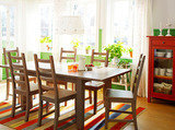 ◆北京宜家代购◆IKEA家居 斯多纳 伸缩型餐桌 三色 147/204x95cm