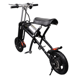哈雷折叠电动车自行车12寸哈雷便携两轮成人代步车迷你款