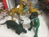 奥斯尼正版仿真静态塑胶动物恐龙玩具，野生动物、昆虫、夜光恐龙