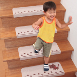 日本进口楼梯垫楼梯踏步垫家用楼梯毯免胶自粘防滑条实木地板垫