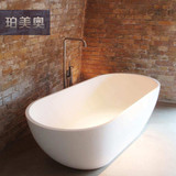 小户型家用双人单人欧式白色进口浴缸正品特价包邮亚克力浴缸ms01