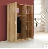 简易卧室家用新款促销3门4门衣柜木质板式组合整体大衣柜衣橱