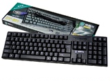 德意龙801键盘 PS2 USB笔记本台式机防水商务办公电脑游戏键盘 批