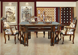 高档新款家用实木餐桌式全自动欧式麻将机长方形餐桌两用麻将桌