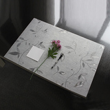书桌垫写字台垫电脑桌垫子台垫皮不透明塑料彩色软玻璃水晶板定制