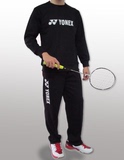 IT2015年YONEX尤尼克斯羽毛球服 秋冬新款保暖圆领长袖球衣