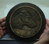 法国 大铜章 直径21厘米 狗 宠物犬 1900年以前 600克