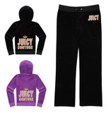 美国代购juicy couture 2016女童字母水钻套装SKU 4448