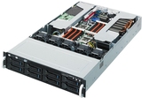 GPU运算服务器2U机箱 单电 可支持 4片 tesla C2070 C2075 K20C