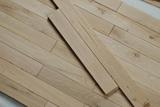 白橡木纯实木地板天然原木 素板免龙骨出口清仓18MM特价地热乱尺