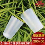 简约透明水杯环保塑料漱口杯 旅行一次性牙刷杯 便携创意饮料杯子