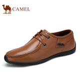 Camel/骆驼男鞋 2016春季新款 商务休闲系带男士皮鞋