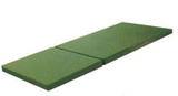 厂家直销医用床垫棕垫防水绿帆布床垫护理床双摇带便空床垫