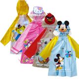 包邮小学生女童装韩 儿童雨衣幼儿 2-15岁宝宝男童中小童女孩雨披