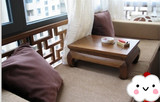 定做现代中式纯色麻布水洗棉麻亚麻罗汉床垫飘窗垫棕垫海绵垫坐垫