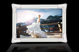 36寸婚纱照相框 挂墙影楼相框批发大框 欧式大尺寸相框挂墙定制做
