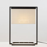 最灯饰现代新中式设计师样板房客厅床头书桌台灯 (2)