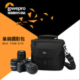 乐摄宝NOVA 170AW N170 AW 单反相机单肩摄影包 一机两镜包 现货