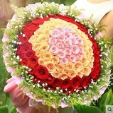 合肥99朵红玫瑰花束送女友爱人生日求婚预订同城鲜花速递北京六安